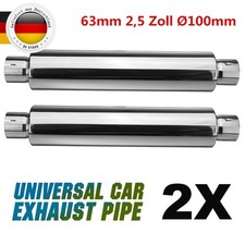 2X 63.5mm Universal Auto