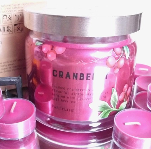 Partylite cranberry 3 - partylite, cranberry🫐🍒3