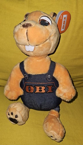 Biber obi kuscheltier - biber, mit