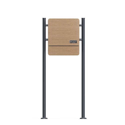 Schartec standbriefkasten holz - standbriefkasten,