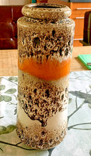 Zylindrische Scheurich Vase