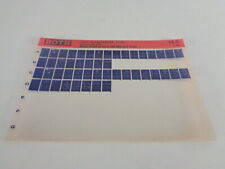 Microfich Teilekatalog Roth Toro Rasentraktor 11 PS Modell 57360 von 02/1985