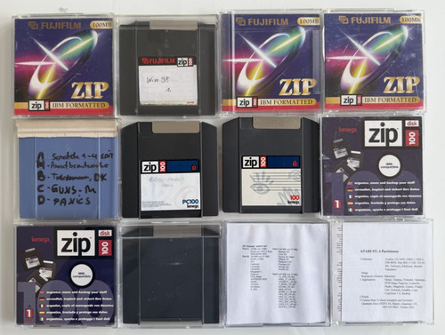 Stück zip100 medien für - 12,