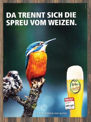 Licher bier reklame - licher,