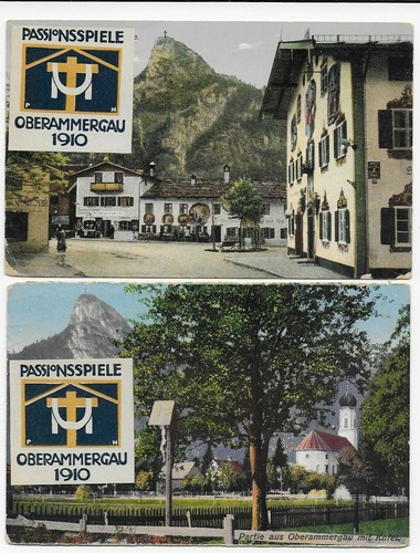 Passionsspiele oberammergau - 2x,