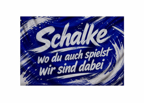 Aufnäher schalke auch - schalke,