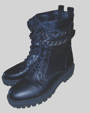 Catwalk Damen Boots Stiefeletten Gr. 40 schwarz