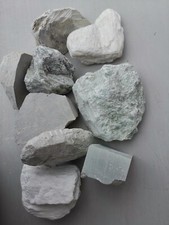 Speckstein; bunte Mischung von weichen Steinen; 500-1500g; Gesamt 10 kg