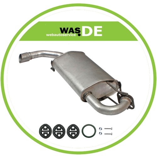 Auspuff endschalldämpfer - auspuff,