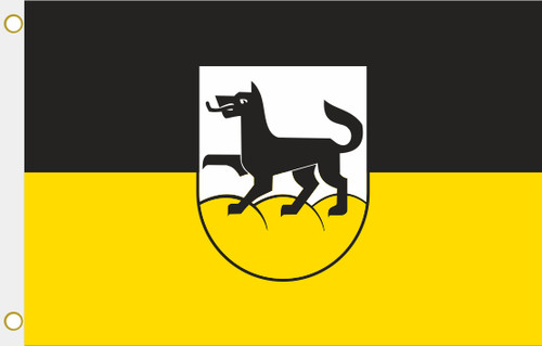 Fahne flagge wolfegg - fahne,