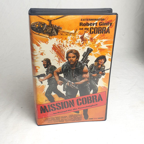 Mission cobra vhs - -, kassette