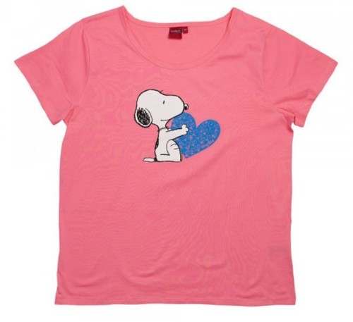 Peanuts snoopy pink damen - peanuts,