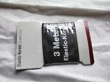 Gummilitze Elastic Kordel  3m X 1,5mm