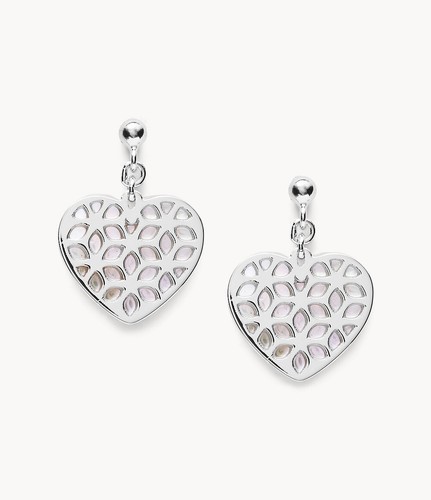 Damen ohrringe fossil - ohrringe, hearts