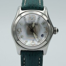 CORUM BUBBLE QUARTZ DAMEN UHR 35MM STAHL 39.150.20 VINTAGE NEUWERTIG