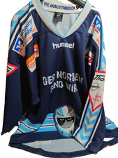 Eishockey Trikot Hamburg Freezers Metzen Jersey DEL Hockey Shirt Gr.52 Nr 1 Kunz