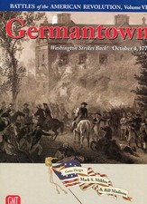 GMT Games Wargame / Cosim wie Avalon Hill : Germantown (American Revolution)