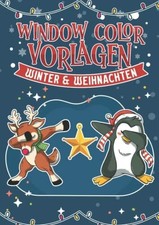 Window Color Vorlagen Weihnachten & Winter | Viele Buch Independently published