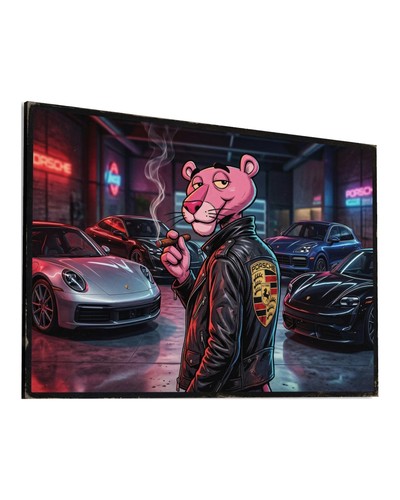 Pink panther leinwand bild - leinwand,