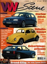 Zeitschrift VW Scene VW Tuning #7 von 1998 Golf Polo Käfer