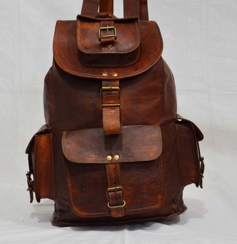 Leder ziege rucksack - ziege, backpack