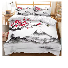 Bettbezug Set Japan Motiv gebraucht