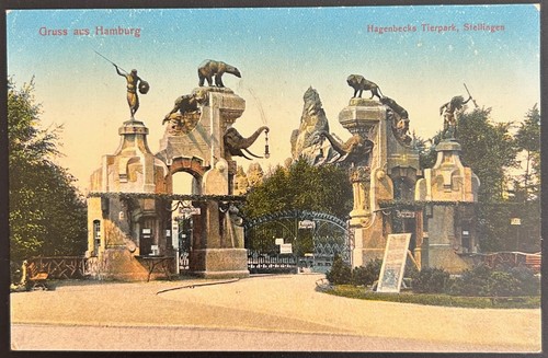Gruss aus hamburg - ak, 1900