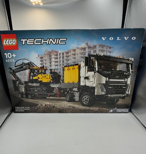 Lego volvo fmx truck ec230 - truck,