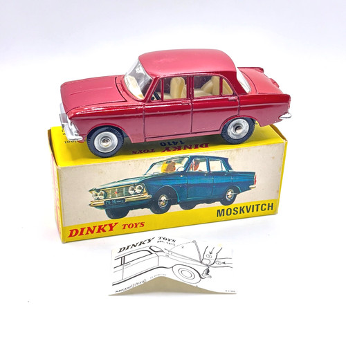 Dinky toys 1410 moskvitch - toys,