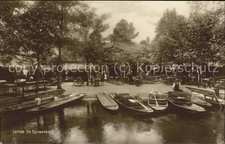 Lehde Ufer Boote Spreewald