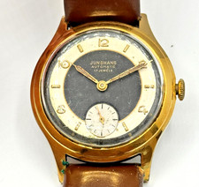 RARITÄT Junghans Armbanduhr Automatic 17 Jewels Mechanisch Gold