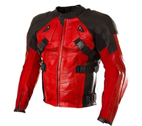 Deadpool männer rennen leder - deadpool,