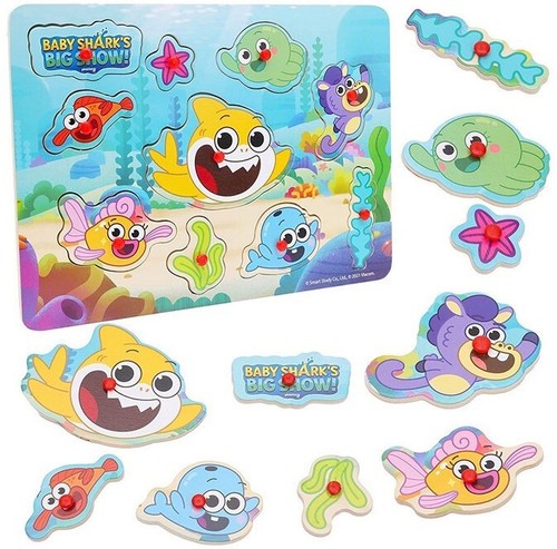 Baby shark puzzle holz - puzzle,