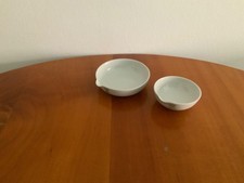 2 x kleine Abdampfschale
