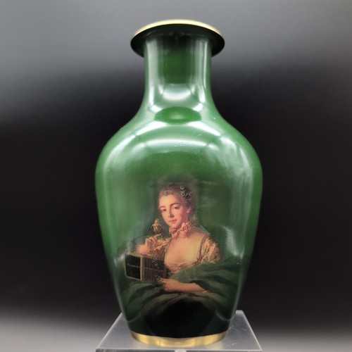 Vase alt grün portrait - vase,