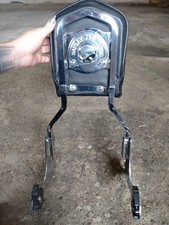 Harley Davidson Sissy Bar Rückenlehne original H-D Skull Softail Fat Boy Bob FX.