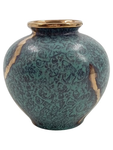 Jasba vase blau porzellan - vase,
