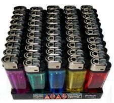 500x Feuerzeuge Einweg Feuerzeug mit Reibrad 10x 50 er Haushalt/Kiosk/Tankstelle