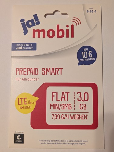Mobil prepaid - ja!,