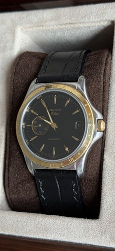 Zenith elite dual time - dual, gmt