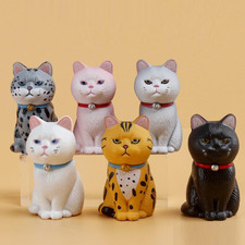 Mini Katzen Figuren Deko, 6