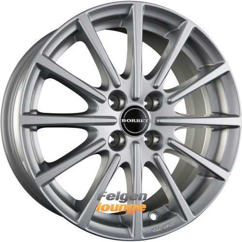 Borbet bl4 brilliant silver - 4x,