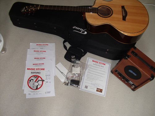 Akustikgitarre mit koffer - koffer, und