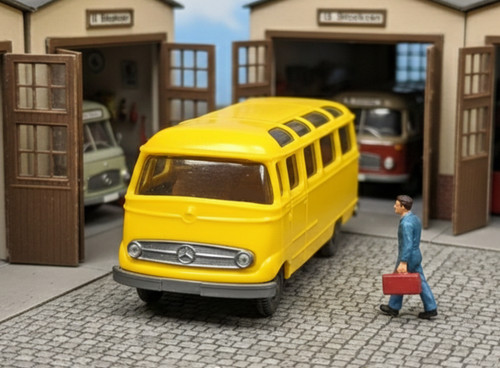 Wiking mercedes 319 bus - mercedes,