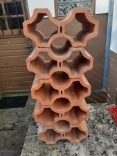 Weinregal Ton, fünf Weinlagerungselemente von Menting Schermbeck