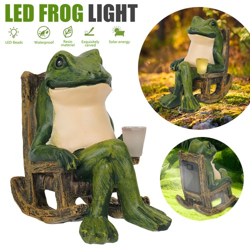 Frosch deko solar tiere - solar, für