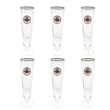 6x Warsteiner Bierglas Tulpe
