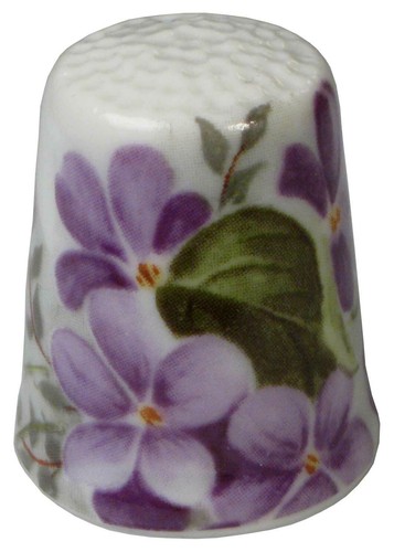 Fingerhut veilchen porzellan - veilchen,