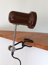 Klemm-Lampe Braun Spot