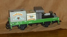 Lehmann LGB-Niederbordwaggon-beladen mit Zirkusdeko-Spur  G-guter Zustand